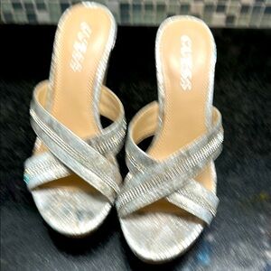 GUESS Silver Women's Sandals